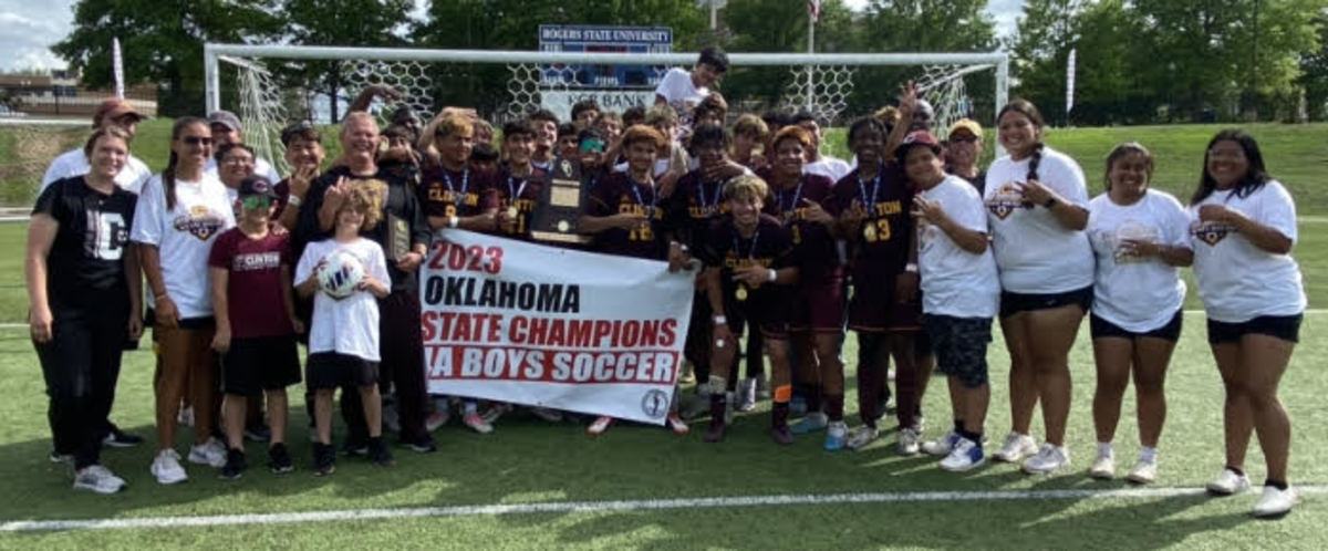 Class 4A state boys soccer champion Clinton 